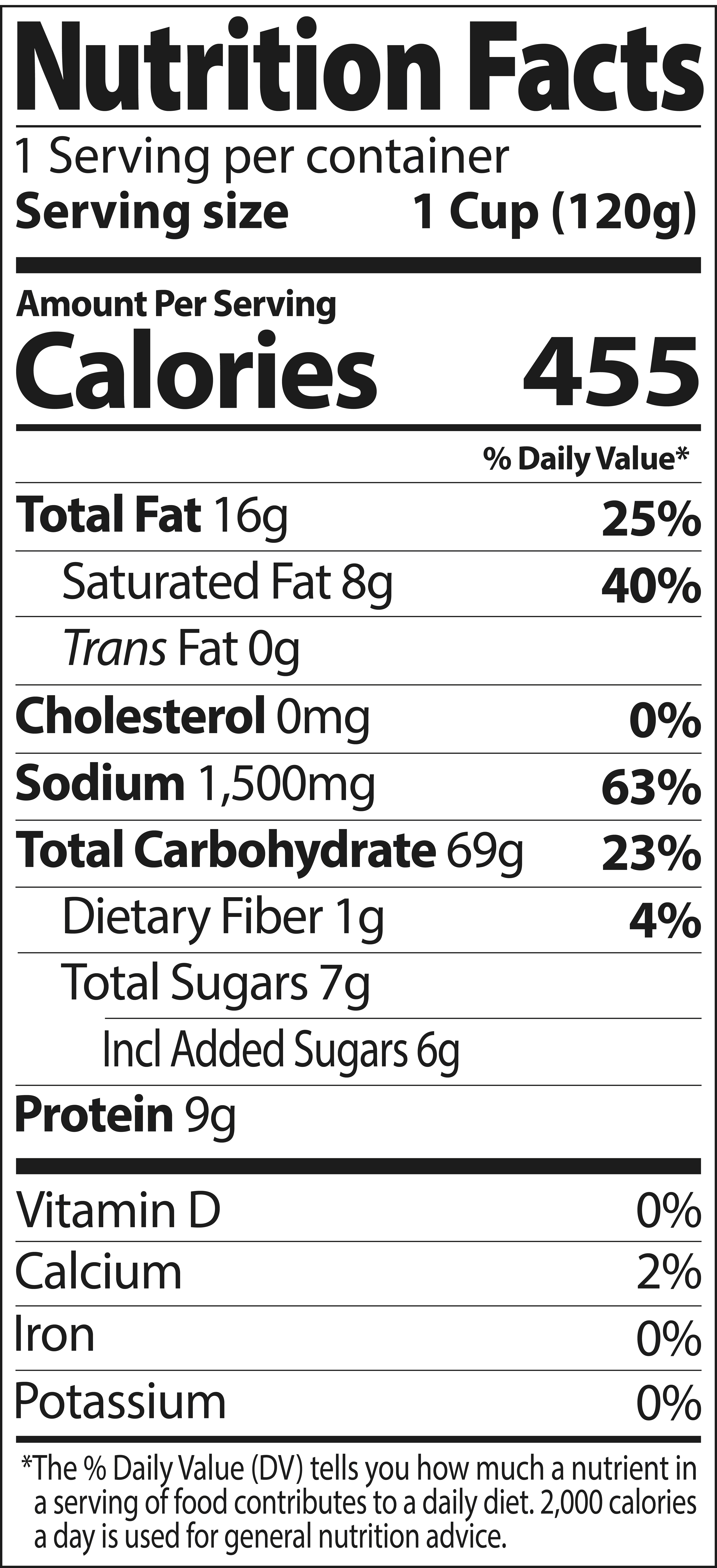 Nutrition Facts